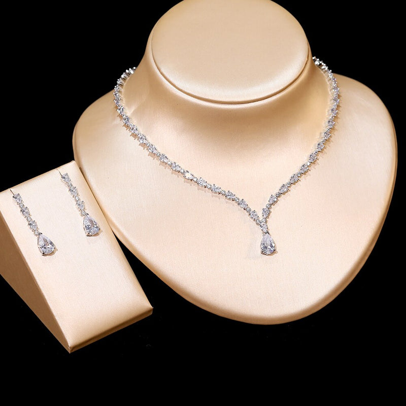Amazon.com: Swarovski Angelic Sapphire Pendant & Earrings Set 1106375:  Jewelry Sets: Clothing, Shoes & Jewelry